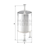 Фильтр топливный MANN-FILTER WK 720/4