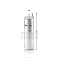 Фильтр топливный MANN-FILTER WK 8020 Фильтр топливный MANN-FILTER WK 8020