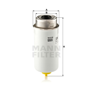Фильтр топливный MANN-FILTER WK 8158