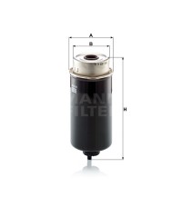 Фильтр топливный MANN-FILTER WK 8161 Фильтр топливный MANN-FILTER WK 8161