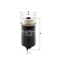 Фильтр топливный MANN-FILTER WK 8165 Фильтр топливный MANN-FILTER WK 8165
