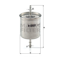 Фильтр топливный MANN-FILTER WK 822/2