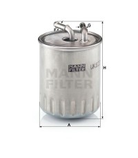 Фильтр топливный MANN-FILTER WK 822/3 Фильтр топливный MANN-FILTER WK 822/3