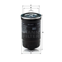 Фильтр топливный MANN-FILTER WK 824/1