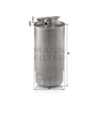 Фильтр топливный MANN-FILTER WK 841/1 Фильтр топливный MANN-FILTER WK 841/1