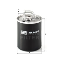 Фильтр топливный MANN-FILTER WK 842/20 Фильтр топливный MANN-FILTER WK 842/20