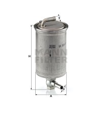 Фильтр топливный MANN-FILTER WK 853/17 Фильтр топливный MANN-FILTER WK 853/17