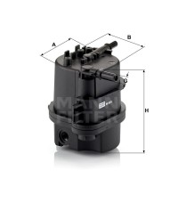 Фильтр топливный MANN-FILTER WK 9015 X Фильтр топливный MANN-FILTER WK 9015 X