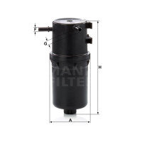 Фильтр топливный MANN-FILTER WK 9016