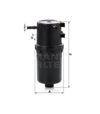 Фильтр топливный MANN-FILTER WK 9016 Фильтр топливный MANN-FILTER WK 9016