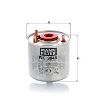 Фильтр топливный MANN-FILTER WK 9046 Z Фильтр топливный MANN-FILTER WK 9046 Z