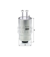 Фильтр топливный MANN-FILTER WK 9053 Z Фильтр топливный MANN-FILTER WK 9053 Z