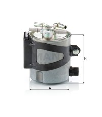 Фильтр топливный MANN-FILTER WK 920/5 Фильтр топливный MANN-FILTER WK 920/5