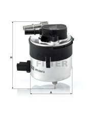 Фильтр топливный MANN-FILTER WK 939/13 Фильтр топливный MANN-FILTER WK 939/13