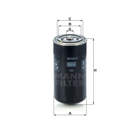 Фильтр топливный MANN-FILTER WK 950/21