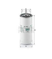Фильтр топливный MANN-FILTER WK 962/4 Фильтр топливный MANN-FILTER WK 962/4