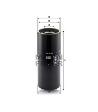 Фильтр масляный MANN-FILTER WP 12 300