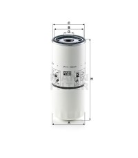 Фильтр масляный MANN-FILTER W 11 102/34