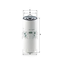 Фильтр масляный MANN-FILTER W 11 102/35