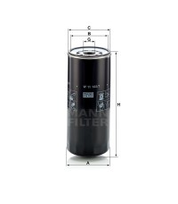 Фильтр масляный MANN-FILTER W 11 102/7