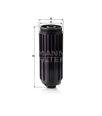 Фильтр масляный MANN-FILTER W 13 004