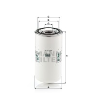 Фильтр масляный MANN-FILTER W 13 120/2