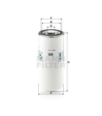 Фильтр масляный MANN-FILTER W 13 145/6