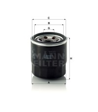 Фильтр масляный MANN-FILTER W 7023