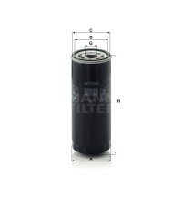 Фильтр масляный MANN-FILTER W 735/2