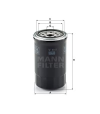 Фильтр масляный MANN-FILTER W 8011
