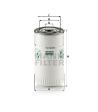Фильтр масляный MANN-FILTER W 950/13