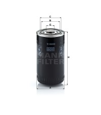 Фильтр масляный MANN-FILTER W 950/26