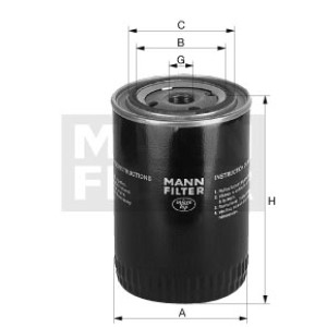 Фильтр масляный MANN-FILTER W 950/38