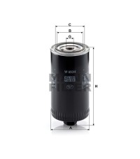 Фильтр масляный MANN-FILTER W 950/4