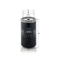 Фильтр масляный MANN-FILTER W 950/7
