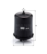 Фильтр масляный MANN-FILTER ZR 905 Z