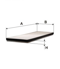 Фильтр салона FILTRON K 1000 Фильтр салона FILTRON K 1000