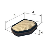 Фильтр салона FILTRON K 1016A Фильтр салона FILTRON K 1016A