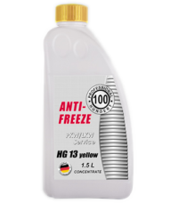 Антифриз (концентрат) PROFESSIONAL HUNDERT Antifreeze HG 13 (yellow) (желтый) 1.5л